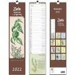 Opakowanie Kalendarz 2022 paskowy 13 planszowy Zioła