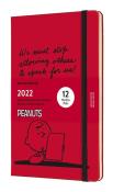 Opakowanie Kalendarz 2022 tygodniowy 12ML Peanuts scarlet red