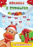 Koloruj z Rudolfem. Autor:   Praca zbiorowa. Dadada.pl Okładka książki Koloruj z Rudolfem