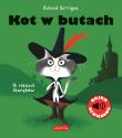 Kot w butach. Bajka dźwiękowa. Autor: Roland Garrigue, Kiereś Emilia. Dadada.pl Okładka książki Kot w butach. Bajka dźwiękowa