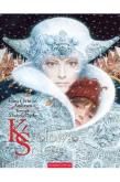 Królowa Śniegu. Autor: Hans Christian Andersen, Vladyslav Yerko. Dadada.pl Okładka książki Królowa Śniegu