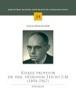 Ksiądz profesor dr hab. Hieronim Feicht CM.... Autor: Andrzej Edward Godek. Dadada.pl Okładka książki Ksiądz profesor dr hab. Hieronim Feicht CM...