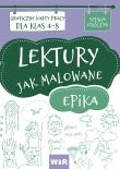 Lektury jak malowane - epika. Autor: Sylwia Oszczyk. Dadada.pl Okładka książki Lektury jak malowane - epika