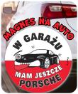 Opakowanie Magnes na auto PORCHE