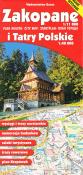 Mapa „Zakopane i Tatry Polskie”. Autor: Opracowanie zbiorowe. Dadada.pl Okładka książki Mapa „Zakopane i Tatry Polskie”