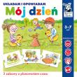 Mój dzień Układam i opowiadam. Autor: Opracowanie zbiorowe. Dadada.pl Okładka książki Mój dzień Układam i opowiadam