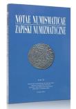 Okładka książki Notae Numismaticae. Zapiski Numizmatyczne T.11