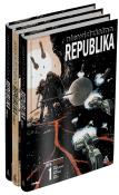 Pakiet Niewidzialna republika. Tom 1-3. Autor: Corinna Bechko, Gabriel Hardman. Dadada.pl Okładka książki Pakiet Niewidzialna republika. Tom 1-3