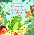 Pobaw się w chowanego z żabką. Autor: Taplin Sam, Gareth Lucas (ilustr.). Dadada.pl Okładka książki Pobaw się w chowanego z żabką