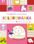 Przedszkolak w świecie barw. Kolorowanka 2+. Autor:   Praca zbiorowa. Dadada.pl Okładka książki Przedszkolak w świecie barw. Kolorowanka 2+