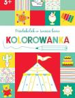 Przedszkolak w świecie barw. Kolorowanka 3+. Autor:   Praca zbiorowa. Dadada.pl Okładka książki Przedszkolak w świecie barw. Kolorowanka 3+