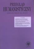 Przegląd Humanistyczny 2/2021. Autor: Mróz Maciej. Dadada.pl Okładka książki Przegląd Humanistyczny 2/2021