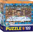 Opakowanie Puzzle 100 Smartkids Spot&Find Hockey 6100-0475