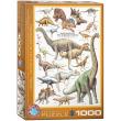 Opakowanie Puzzle 1000 Dinozaury z okresu Jurajskiego