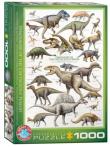 Opakowanie Puzzle 1000 Dinozaury z okresu Kredy