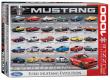 Opakowanie Puzzle 1000 Ford Mustang - Ewolucja