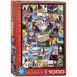 Opakowanie Puzzle 1000 Railroad Adventures 6000-0648
