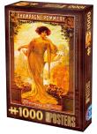 Opakowanie Puzzle 1000 Stare plakaty, Reklama perfum