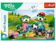 Opakowanie Puzzle 54 mini Wesoły świat Treflików 4 TREFL