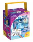 Puzzle mini 60 w tubie Księżniczki. Wydawca: Lisciani. Dadada.pl Opakowanie Puzzle mini 60 w tubie Księżniczki