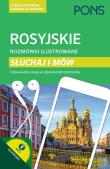 Rozmówki ilustrowane. Słuchaj i mów - rosyjski. Autor: Holger von Rauch. Dadada.pl Okładka książki Rozmówki ilustrowane. Słuchaj i mów - rosyjski