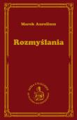 Rozmyślania. Autor: Marek Aureliusz. Dadada.pl Okładka książki Rozmyślania