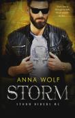 Storm. Autor: Anna Wolf. Dadada.pl Okładka książki Storm