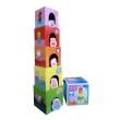 Opakowanie Wieża Kartonowa Piramida 5 klocków