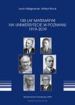 Okładka książki 100 lat Matematyki na Uniwersytecie w Poznaniu 1919-2019