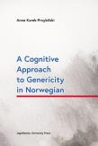 Okładka książki A Cognitive Approach to Genericity in Norwegian