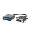 Adapter GEMBIRD A-DVID-VGAF-01 (DVI-D M - D-Sub (VGA) F; 0,20m; kolor czarny). Wydawca: Gembird. Dadada.pl Opakowanie Adapter GEMBIRD A-DVID-VGAF-01 (DVI-D M - D-Sub (VGA) F; 0,20m; kolor czarny)