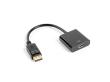 Opakowanie Adapter Lanberg AD-0009-BK (DisplayPort M - HDMI F; 0,10m; kolor czarny)