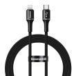 BASEUS CATLGH-01 KABEL USB-C DO LIGHTNING PD HALO POWER DELIVERY, 18W, 1M (CZARNY). Wydawca: Baseus. Dadada.pl Opakowanie BASEUS CATLGH-01 KABEL USB-C DO LIGHTNING PD HALO POWER DELIVERY, 18W, 1M (CZARNY)