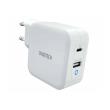 CHOETECH ULTRASZYBKA ŁADOWARKA SIECIOWA 2XUSB USB-C POWER DELIVERY 3.0 GAN 5.4A 65W PD8002. Wydawca: choetech. Dadada.pl Opakowanie CHOETECH ULTRASZYBKA ŁADOWARKA SIECIOWA 2XUSB USB-C POWER DELIVERY 3.0 GAN 5.4A 65W PD8002
