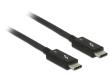 DELOCK KABEL THUNDERBOLT 3 M/M 2M CZARNY 84847. Wydawca: Delock. Dadada.pl Opakowanie DELOCK KABEL THUNDERBOLT 3 M/M 2M CZARNY 84847
