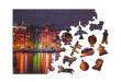 Opakowanie Drewniane puzzle z figurkami Amsterdam by Night L