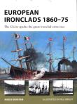 European Ironclads 1860-75. Autor: Angus Konstam. Dadada.pl Okładka książki European Ironclads 1860-75