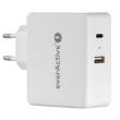 EVERACTIVE ŁADOWARKA SIECIOWA USB/USB-C PD 63W SC600Q. Wydawca: everActive. Dadada.pl Opakowanie EVERACTIVE ŁADOWARKA SIECIOWA USB/USB-C PD 63W SC600Q