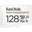 High Endurance microSDXC 128GB V30 z adapterem (rejestratory i monitoring). Wydawca: SanDisk. Dadada.pl Opakowanie High Endurance microSDXC 128GB V30 z adapterem (rejestratory i monitoring)
