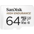 High Endurance microSDXC 64GB V30 z adapterem (rejestratory i monitoring). Wydawca: SanDisk. Dadada.pl Opakowanie High Endurance microSDXC 64GB V30 z adapterem (rejestratory i monitoring)