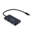 Hub Akyga AK-AD-52 (4x USB 3.0; kolor czarny). Wydawca: Akyga. Dadada.pl Opakowanie Hub Akyga AK-AD-52 (4x USB 3.0; kolor czarny)