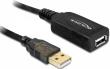 Kabel DELOCK 82689 (USB M - USB F; 15m; kolor czarny). Wydawca: Delock. Dadada.pl Opakowanie Kabel DELOCK 82689 (USB M - USB F; 15m; kolor czarny)