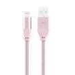 Opakowanie Kabel USB - Lightning  LK35AL 1M Mfi Nylon oplot Pink
