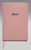 Opakowanie Kalendarz 2022 Ekonomiczny V6 A5 dzienny różowy KKA5DE