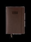 Opakowanie Kalendarz 2022 Lux z gumką V3 A5 dzienny brązowy KKA5DL