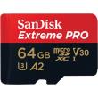 Karta pamięci SanDisk EXTREME PRO SDSQXCY-064G-GN6MA (64GB; Class 10, Class U3, V30; Karta pamięci). Wydawca: SanDisk. Dadada.pl Opakowanie Karta pamięci SanDisk EXTREME PRO SDSQXCY-064G-GN6MA (64GB; Class 10, Class U3, V30; Karta pamięci)