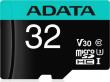 Opakowanie Karta pamięci z adapterem ADATA AUSDH32GUI3V30SA2-RA1 (32GB; Class 10, V30; + adapter)
