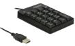 Klawiatura membranowa DELOCK 12481 (USB 2.0; kolor czarny). Wydawca: Delock. Dadada.pl Opakowanie Klawiatura membranowa DELOCK 12481 (USB 2.0; kolor czarny)