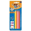 Opakowanie Kredki świecowe BIC Kids Plastidecor 8 kolorów blister