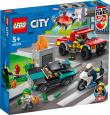 Lego CITY 60319 Akcja strażacka i policyjny pościg. Wydawca: LEGO(R). Dadada.pl Opakowanie Lego CITY 60319 Akcja strażacka i policyjny pościg
